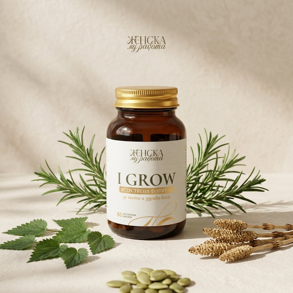I GROW | Витамини против косопад за гъста и здрава коса